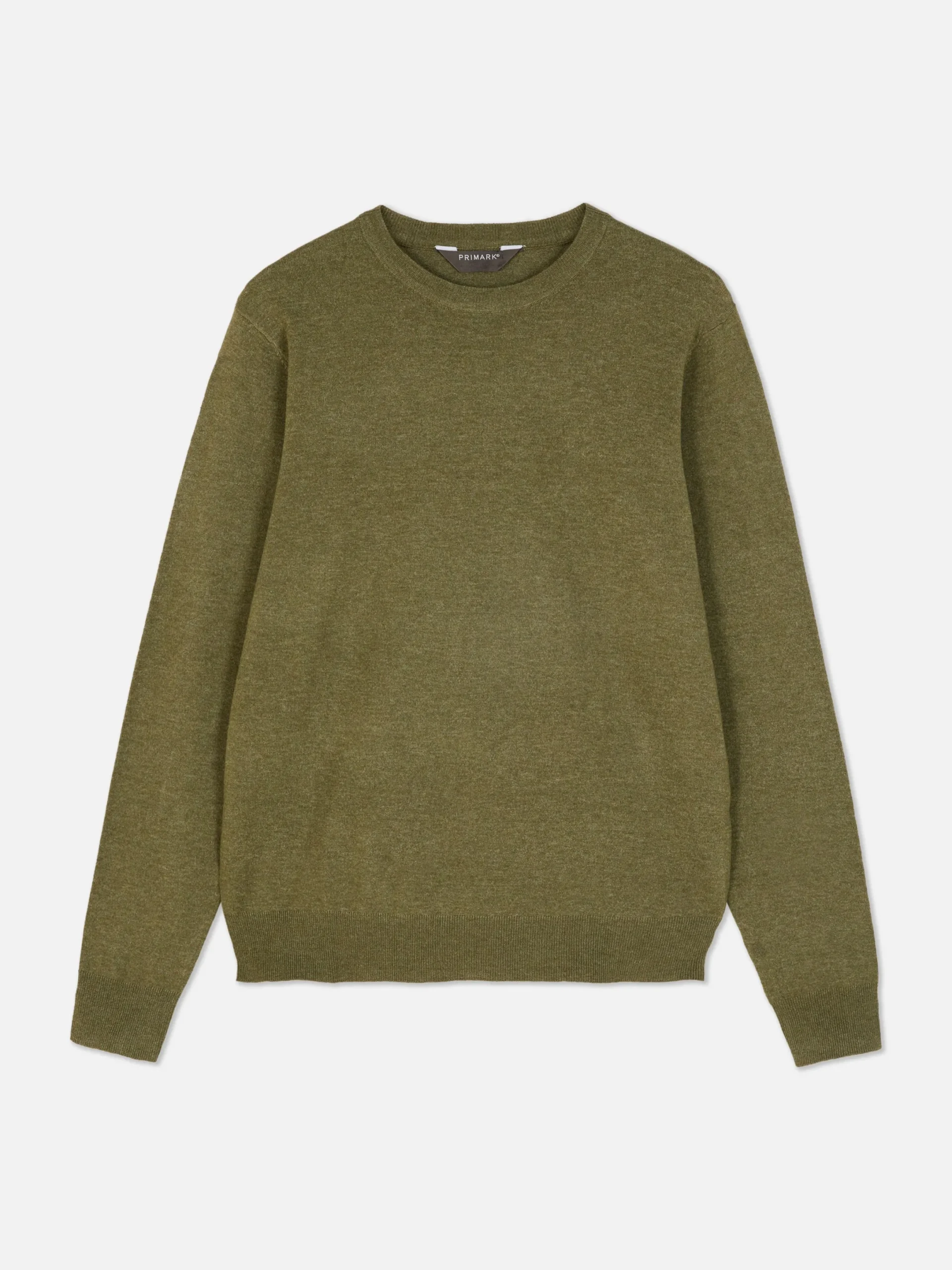 Pullover Und Cardigans|Primark Feinstrickpullover Mit Rundhalsausschnitt Grün