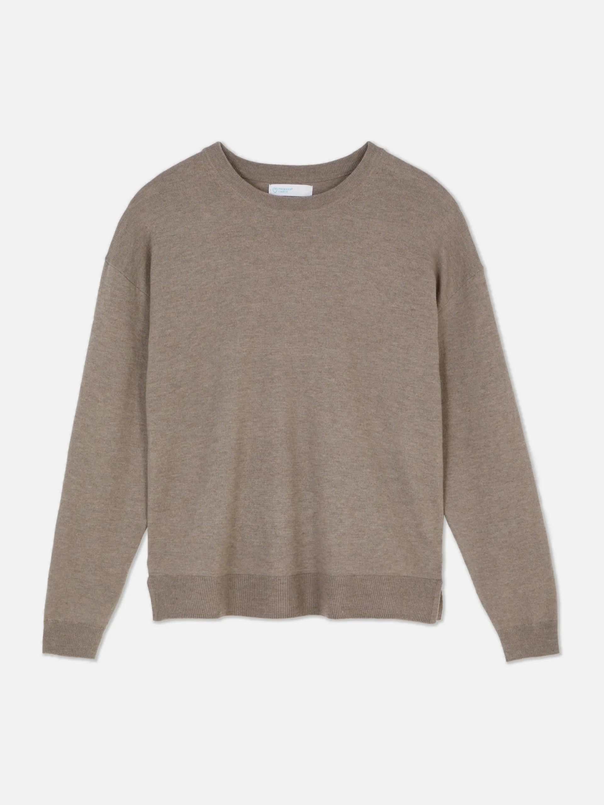 Pullover Und Cardigans|Primark Feinstrick-Rundhalspullover Taupefarben