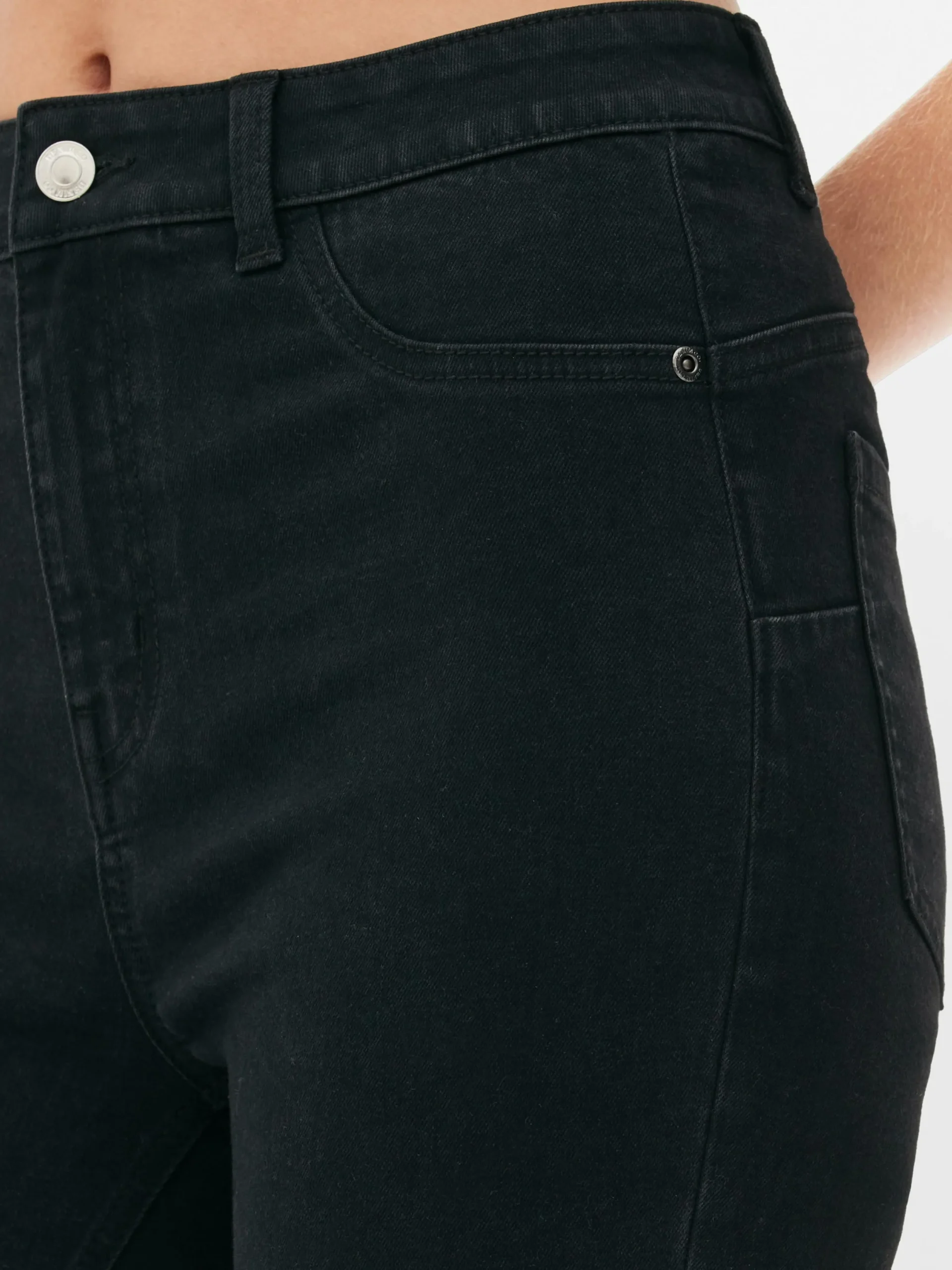 Jeans|Primark Figurformende Skinny Jeans Schwarz