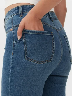Jeans|Primark Figurformende Skinny Jeans Mittelblau