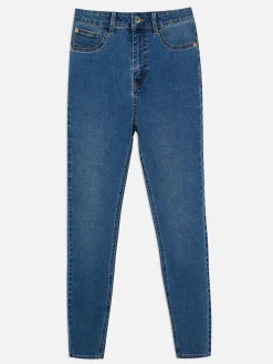 Jeans|Primark Figurformende Skinny Jeans Mittelblau