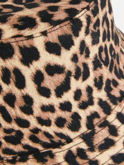 Mützen, Handschuhe Und Schals|Primark Fischerhut Mit Leopardenmuster Braun