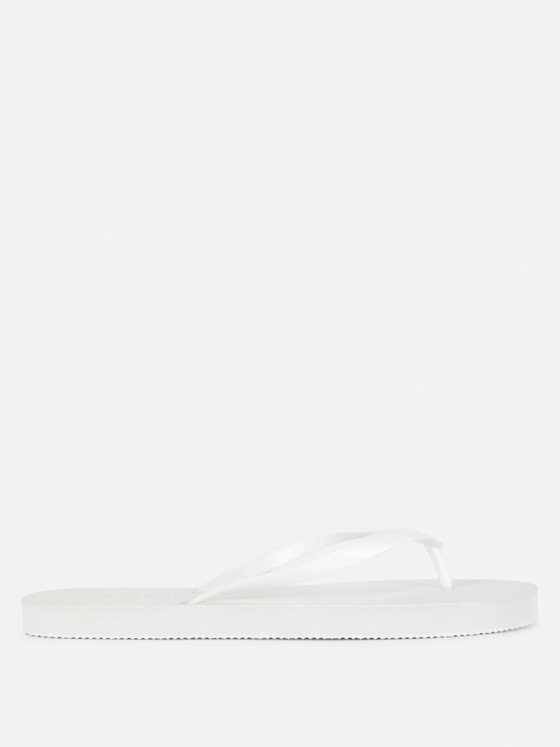 Flipflops Und Badesandalen|Primark Flache Basic Flipflops Weiß