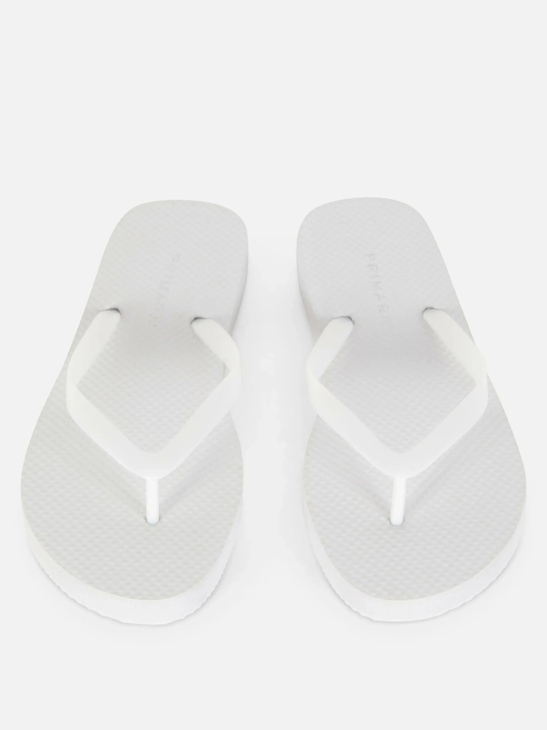 Flipflops Und Badesandalen|Primark Flache Basic Flipflops Weiß