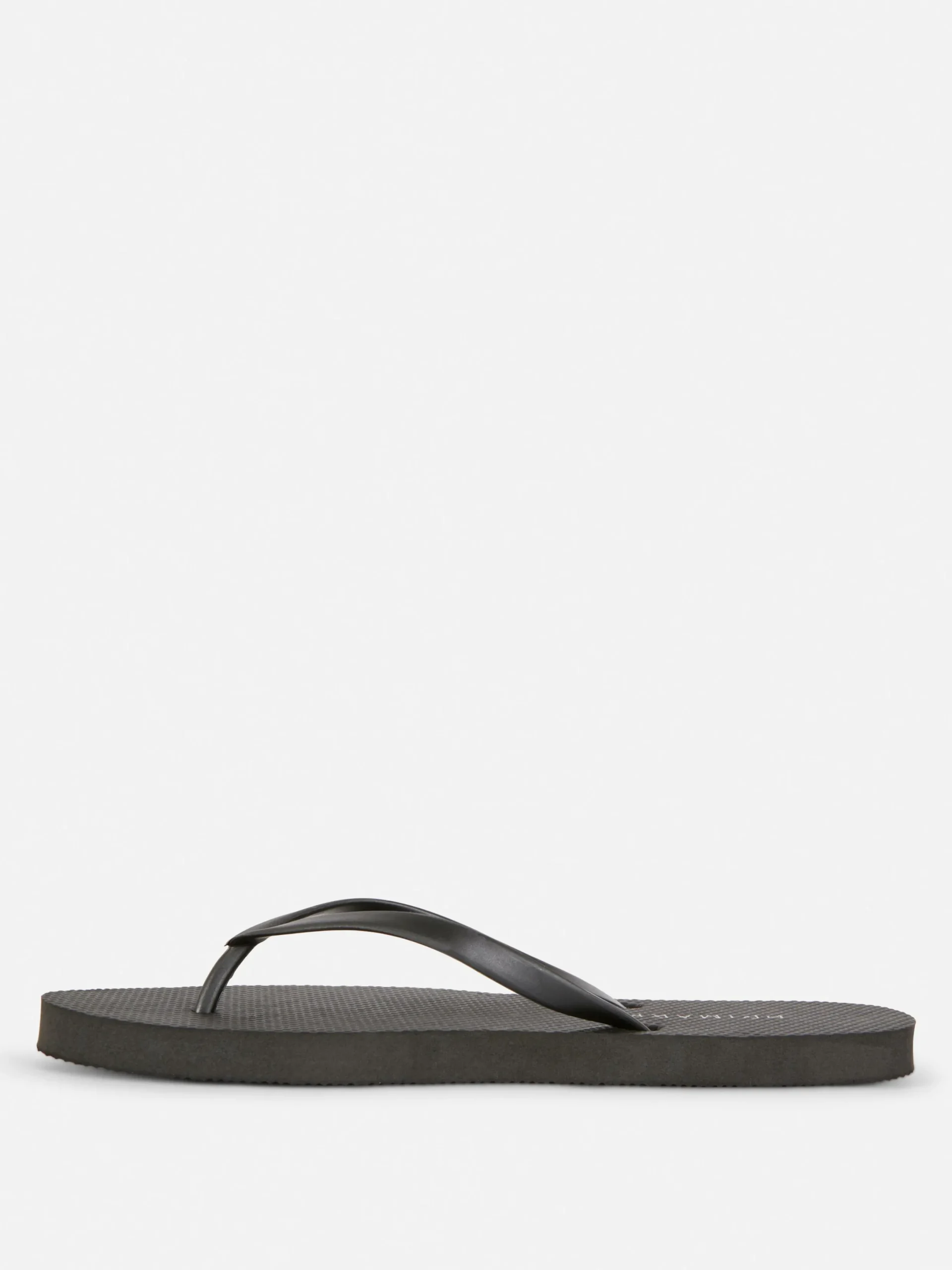 Flipflops Und Badesandalen|Primark Flache Basic Flipflops Schwarz