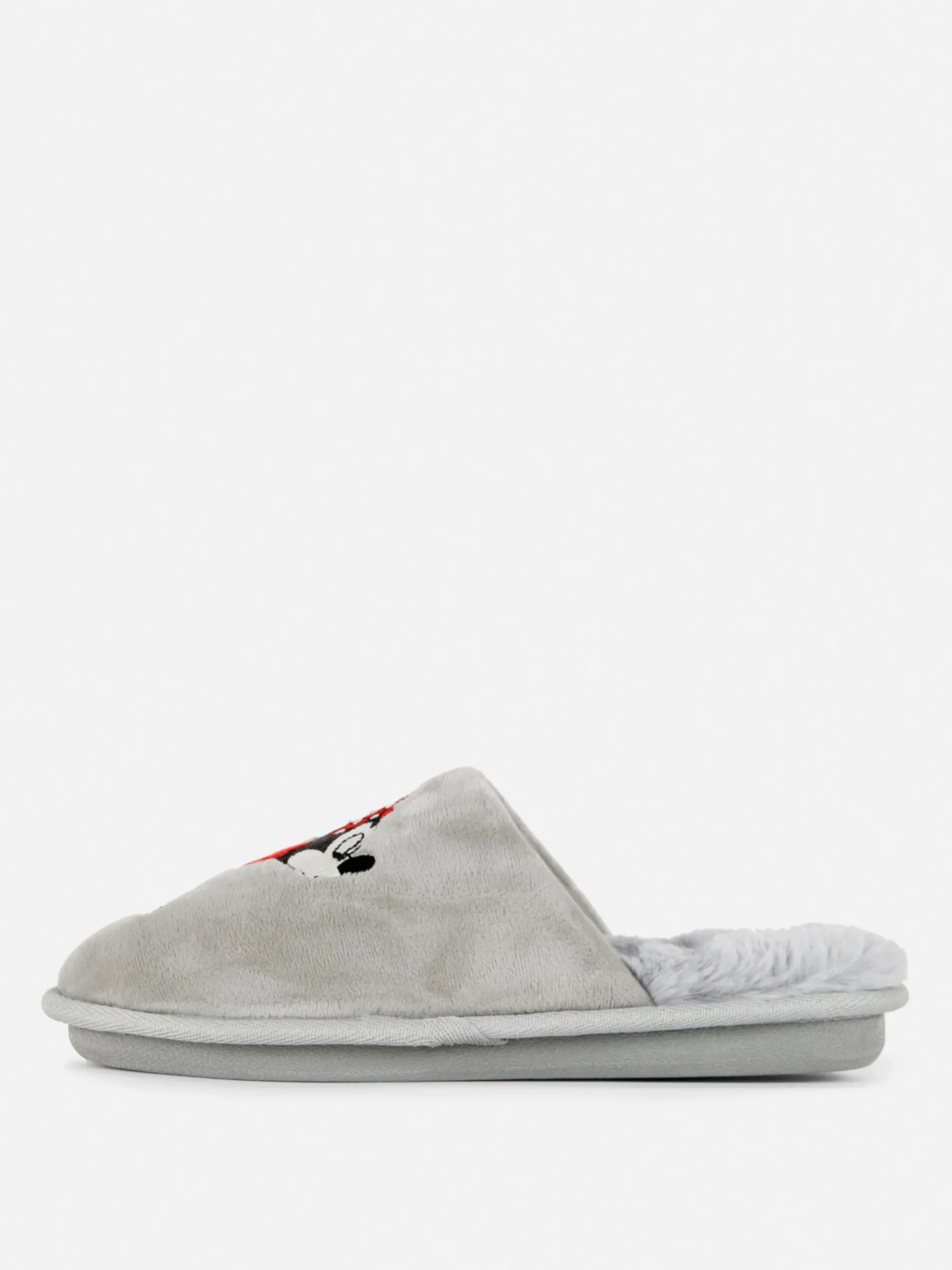 Hausschuhe|Primark Flauschige „Disney Minnie Und Micky Maus“ Hausschuhe Grau