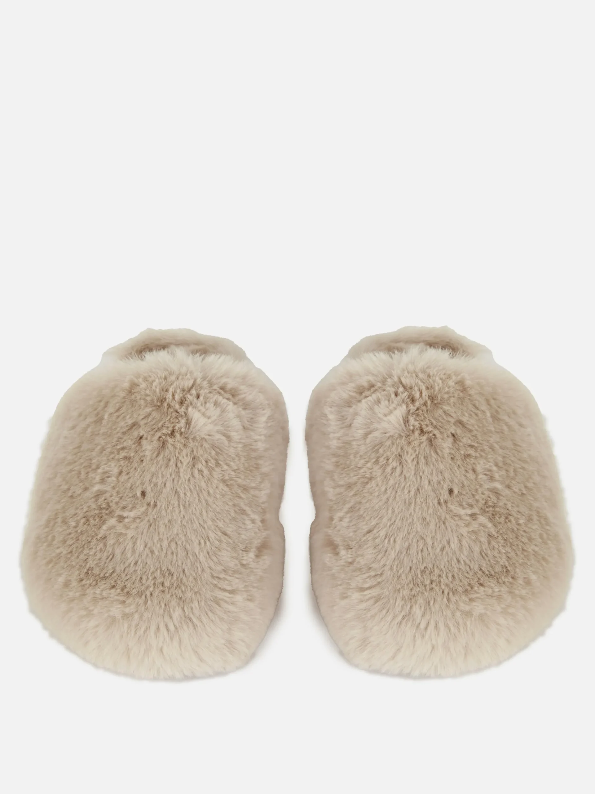 Hausschuhe|Primark Flauschige Hausschuhe Naturfarben