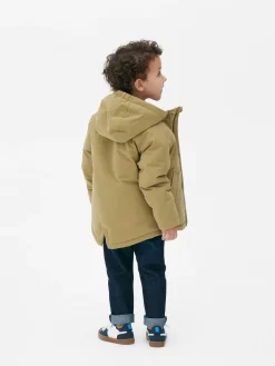 Jacken Und Mäntel|Primark Flauschiger, Gefütterter Mantel Mit Knopfleiste Braun