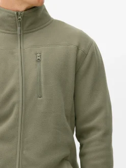 Jacken Und Mäntel|Primark Fleecejacke Mit Trichterkragen Und Reißverschluss Hellgrün