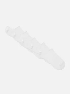 Socken|Primark Füßlinge, 5er-Pack Weiß