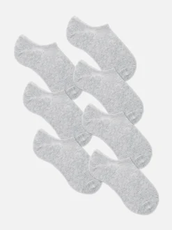 Socken|Primark Füßlinge, 7er-Pack Grau