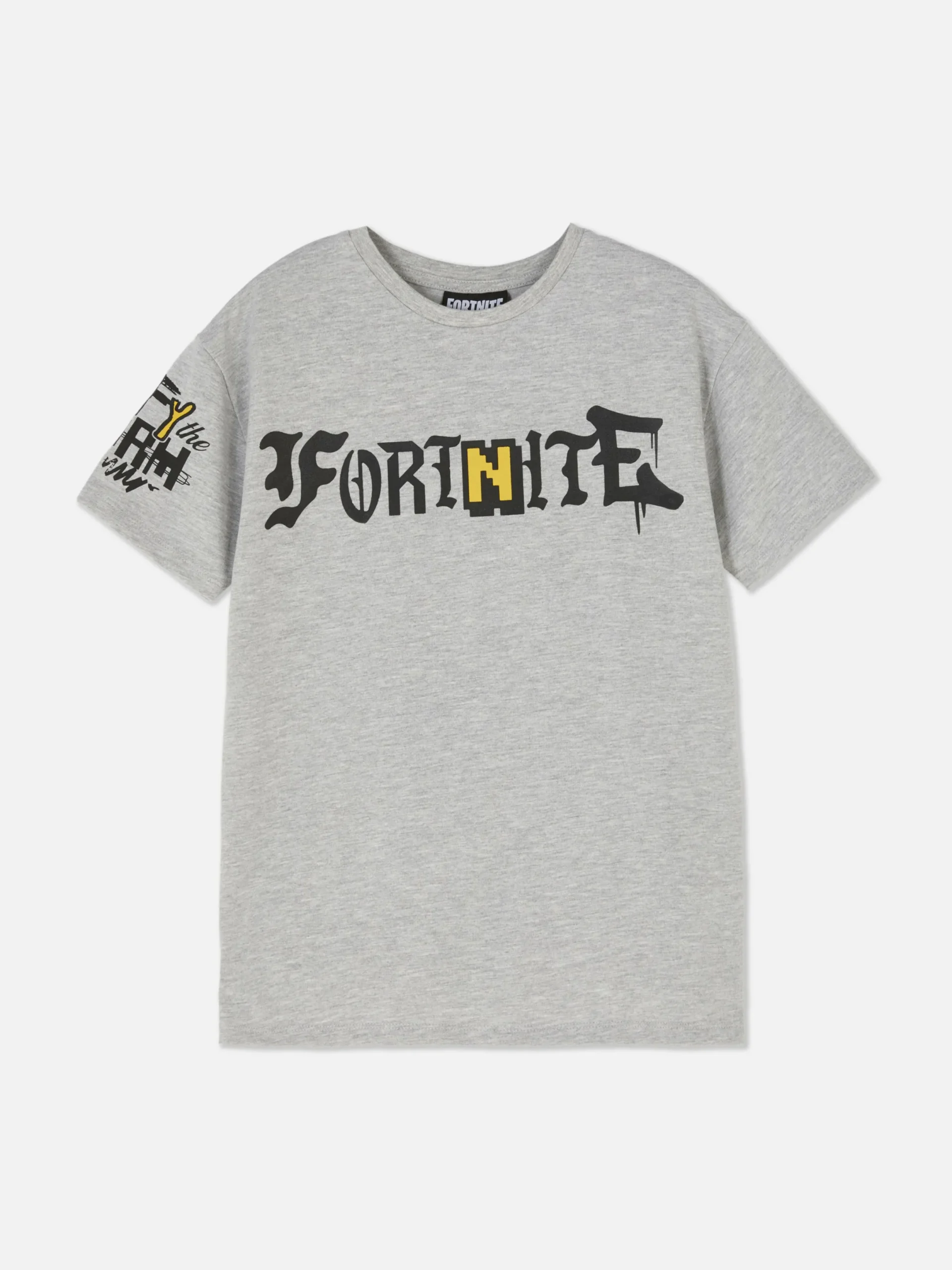 Tops Und T-Shirts|Primark „Fortnite Peely“ T-Shirt Grau