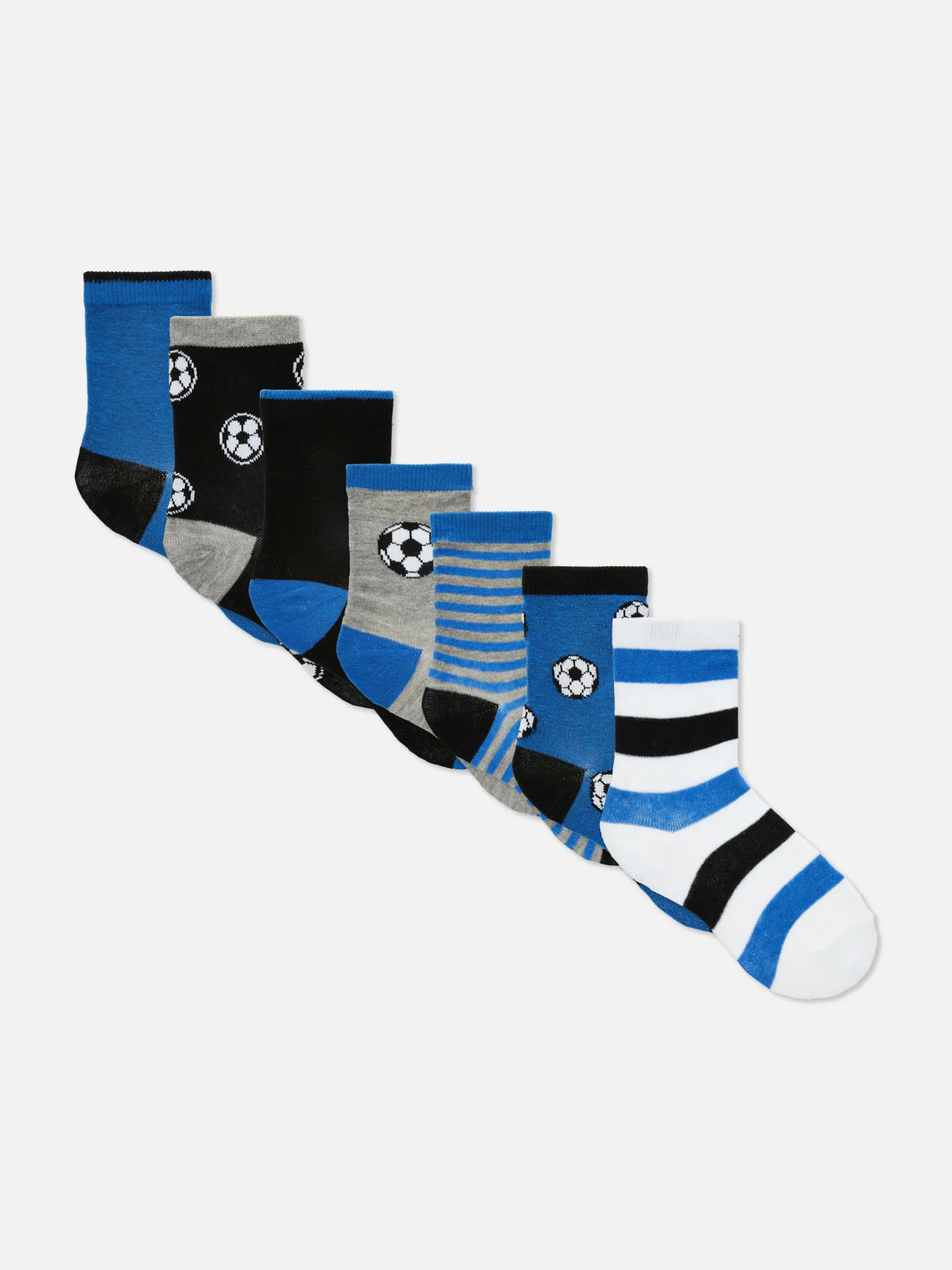 Socken|Primark Fußball-Söckchen, 7er-Pack Multi