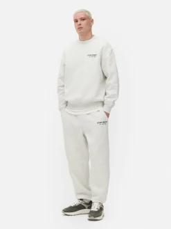 Jogginghosen|Primark „Future Projects“ Jogginghose Mit Bündchen Grau meliert