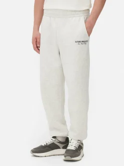 Jogginghosen|Primark „Future Projects“ Jogginghose Mit Bündchen Grau meliert