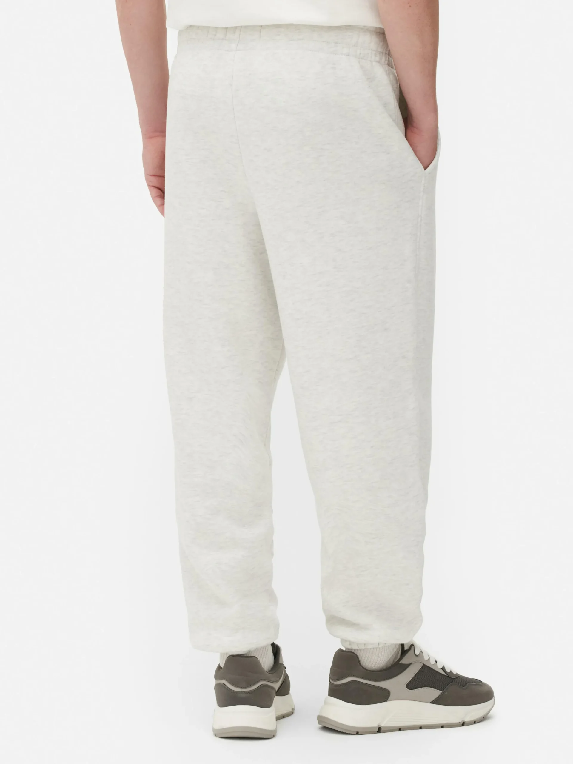 Jogginghosen|Primark „Future Projects“ Jogginghose Mit Bündchen Grau meliert