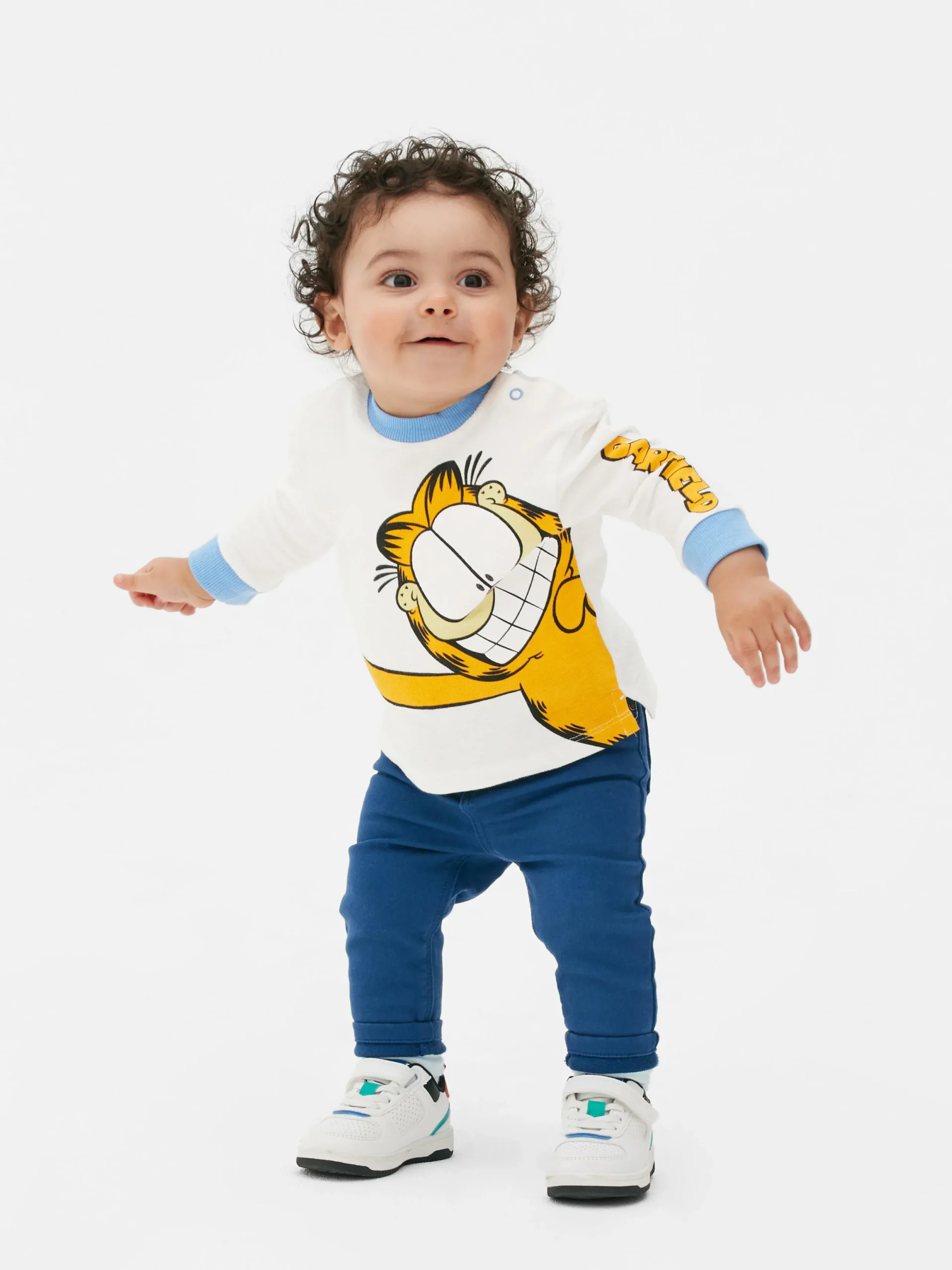 Tops Und T-Shirts|Primark „Garfield“ Langarmshirt Multi