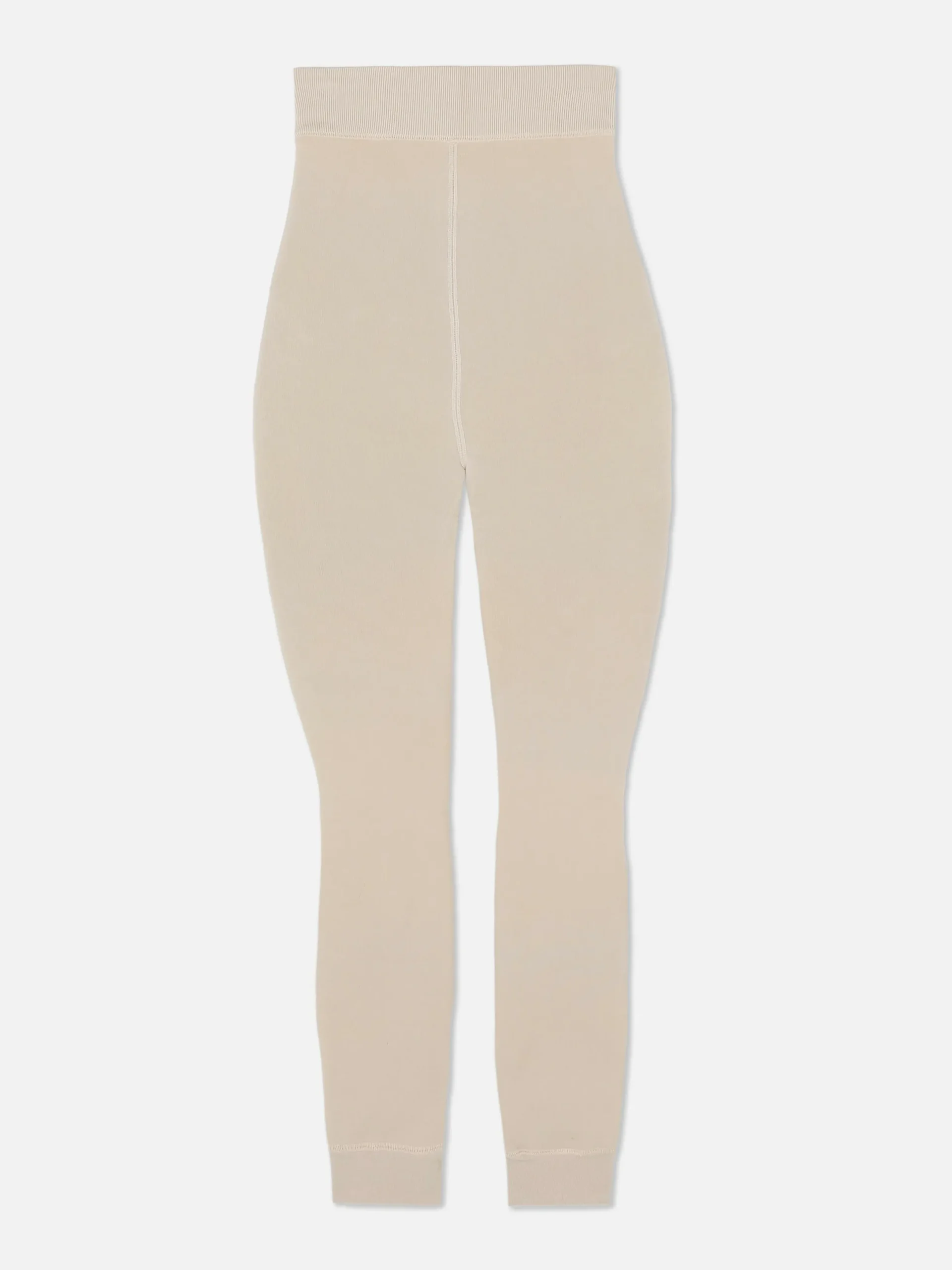 Strumpfhosen|Hosen Und Leggings|Primark Gefütterte Samtleggings Sandfarben