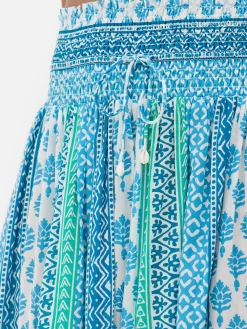 Röcke|Primark Gemusterter Maxirock Zum Kombinieren Blau