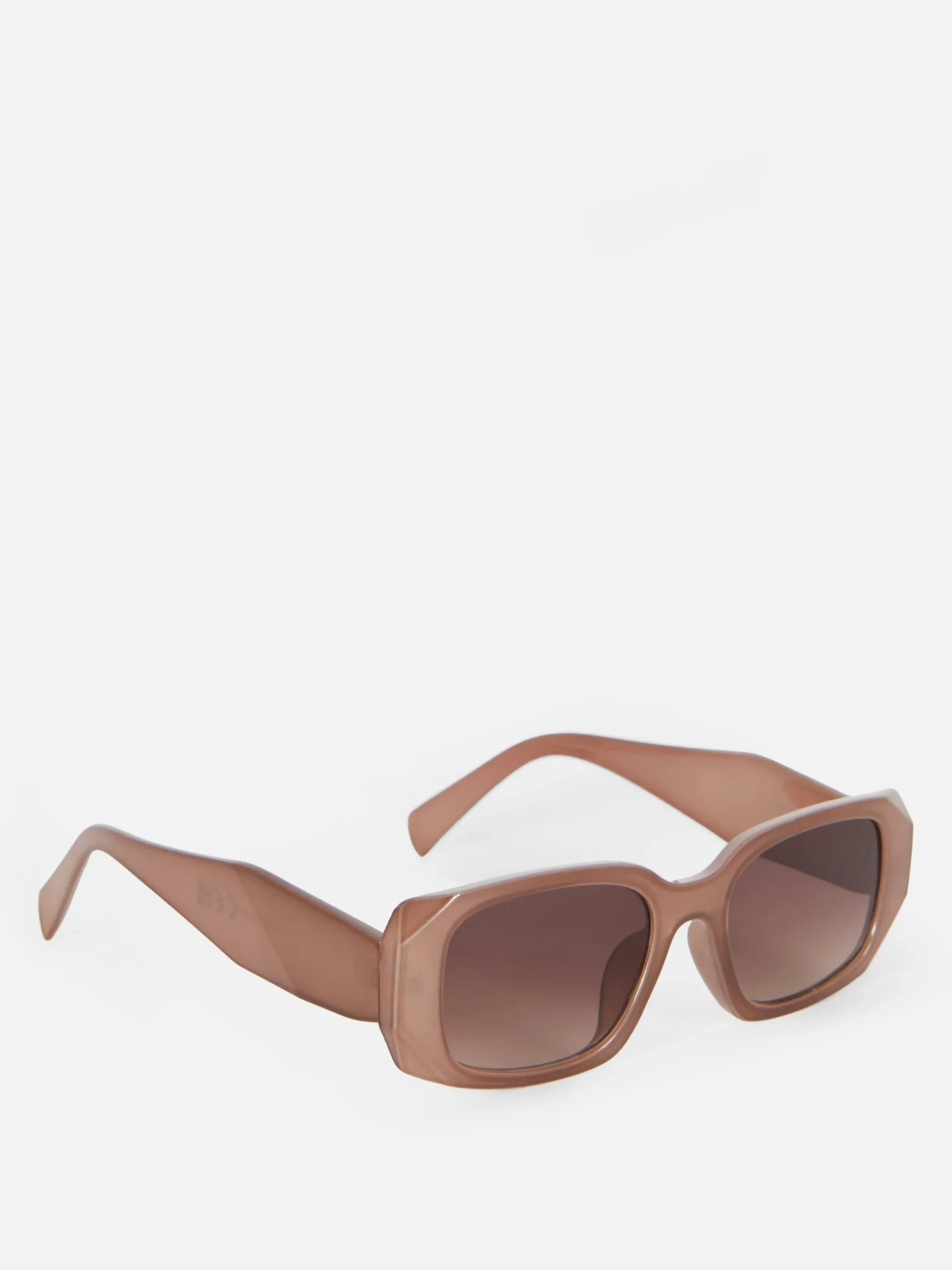 Sonnenbrillen|Primark Geometrische Sonnenbrille Mit Getönten Gläsern Braun