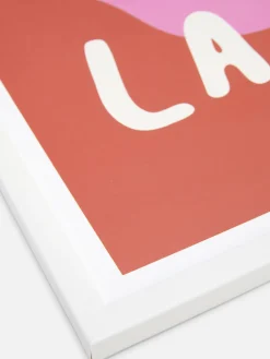 Bilderrahmen Und Wandschmuck|Primark Gerahmte Wandkunst Rot