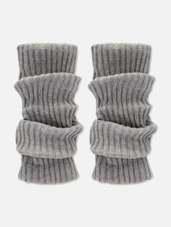 Socken|Primark Gerippte Beinstulpen Grau