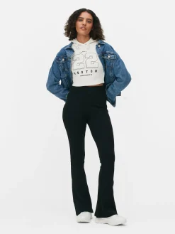 Hosen Und Leggings|Primark Gerippte Leggings Schwarz