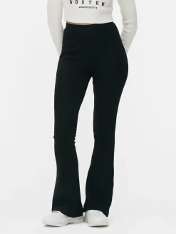 Hosen Und Leggings|Primark Gerippte Leggings Schwarz