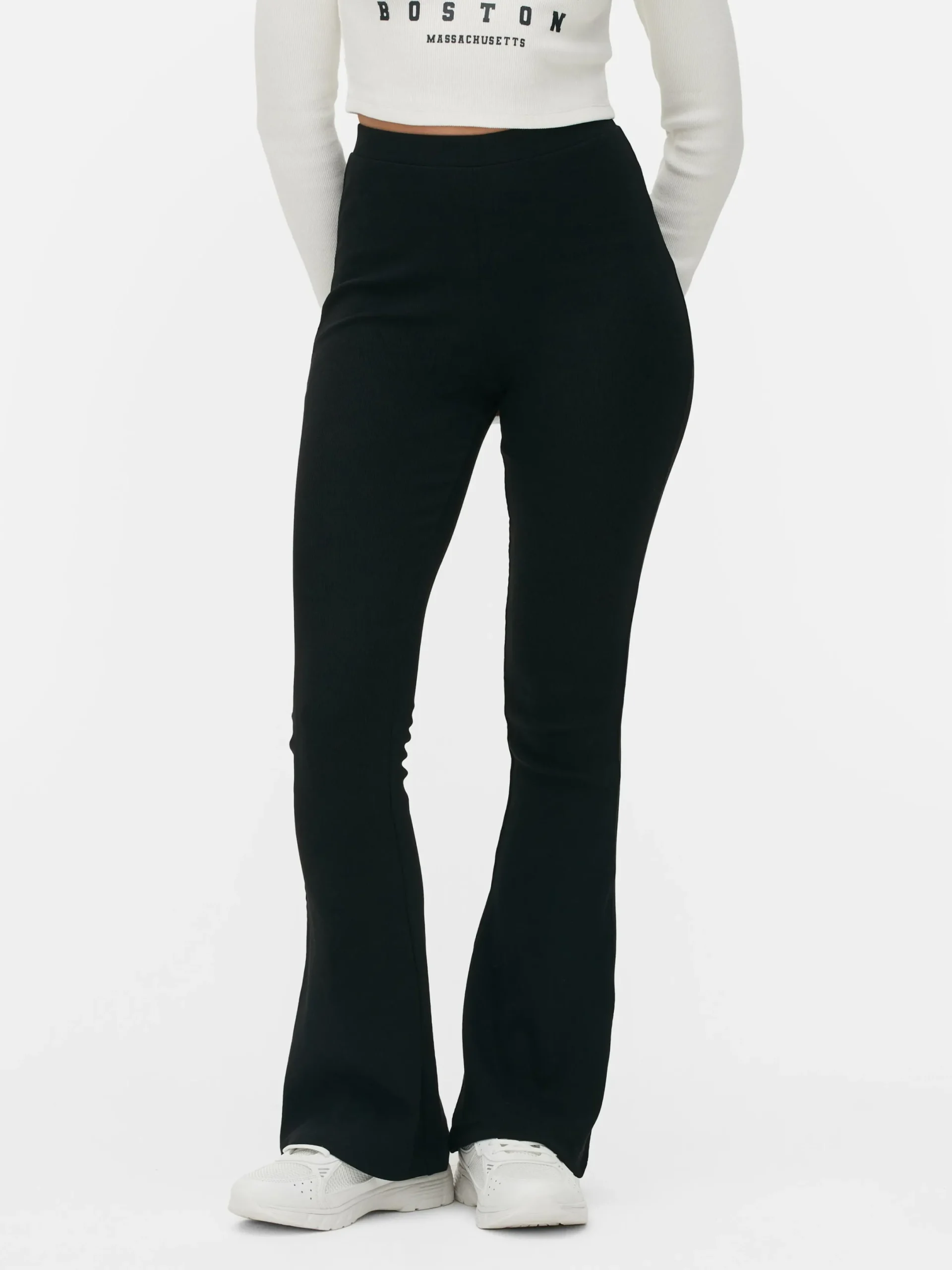 Hosen Und Leggings|Primark Gerippte Leggings Schwarz