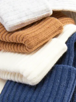Socken Und Strumpfhosen|Primark Gerippte Socken, 4er-Pack Blau