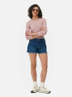 Tops Und T-Shirts|Primark Gerippter Body Mit Weicher Haptik Rosa