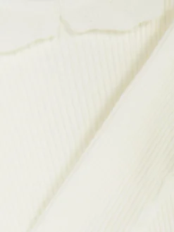 Pullover Und Cardigans|Primark Gerippter Pullover Mit Rüschenkragen Ecrufarben