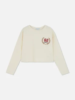 Tops Und T-Shirts|Primark Geripptes Langarmshirt Hellbeige