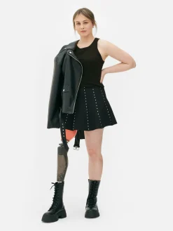 Tops Und T-Shirts|Primark Geripptes Trägertop Mit Racerback Schwarz