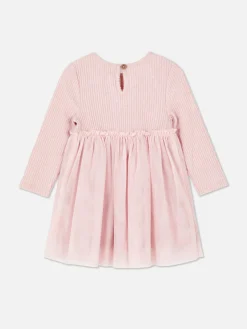 Kleider Und Röcke|Primark Geripptes Tutu-Kleid Rosa