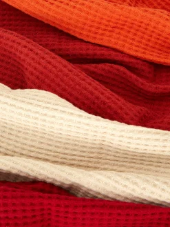 Geschirr|Primark Geschirrtücher Mit Waffelmuster, 4er-Pack Rot