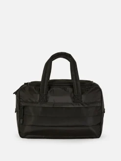 Koffer Und Reisegepäck|Taschen Und Portemonnaies|Primark Gesteppte Handgepäcktasche Schwarz