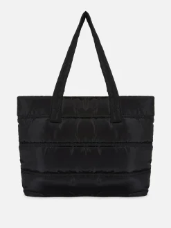 Taschen Und Portemonnaies|Primark Gesteppte Tragetasche Schwarz