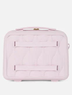 Koffer Und Reisegepäck|Primark Gesteppter Hartschalen-Kosmetikkoffer Rosa