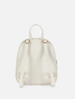 Taschen Und Portemonnaies|Primark Gesteppter Mini-Rucksack Weiß