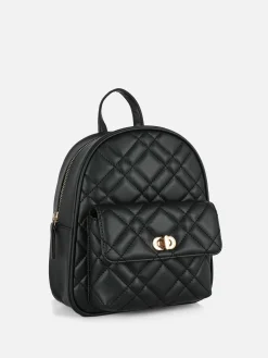 Taschen Und Portemonnaies|Primark Gesteppter Mini-Rucksack Schwarz