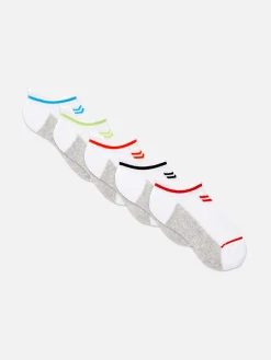 Socken|Primark Gestreifte Sneakersocken, 5er-Pack Multi