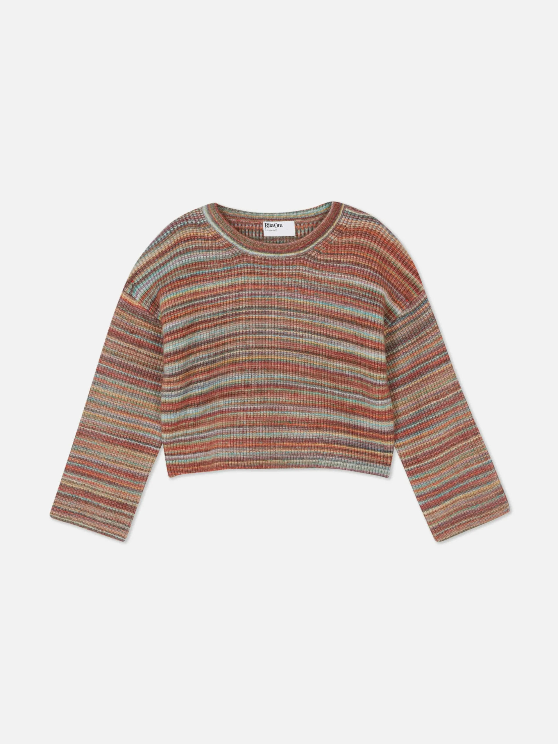 Pullover Und Cardigans|Primark Gestreifter „Rita Ora“ Strickpullover Zum Kombinieren Multi