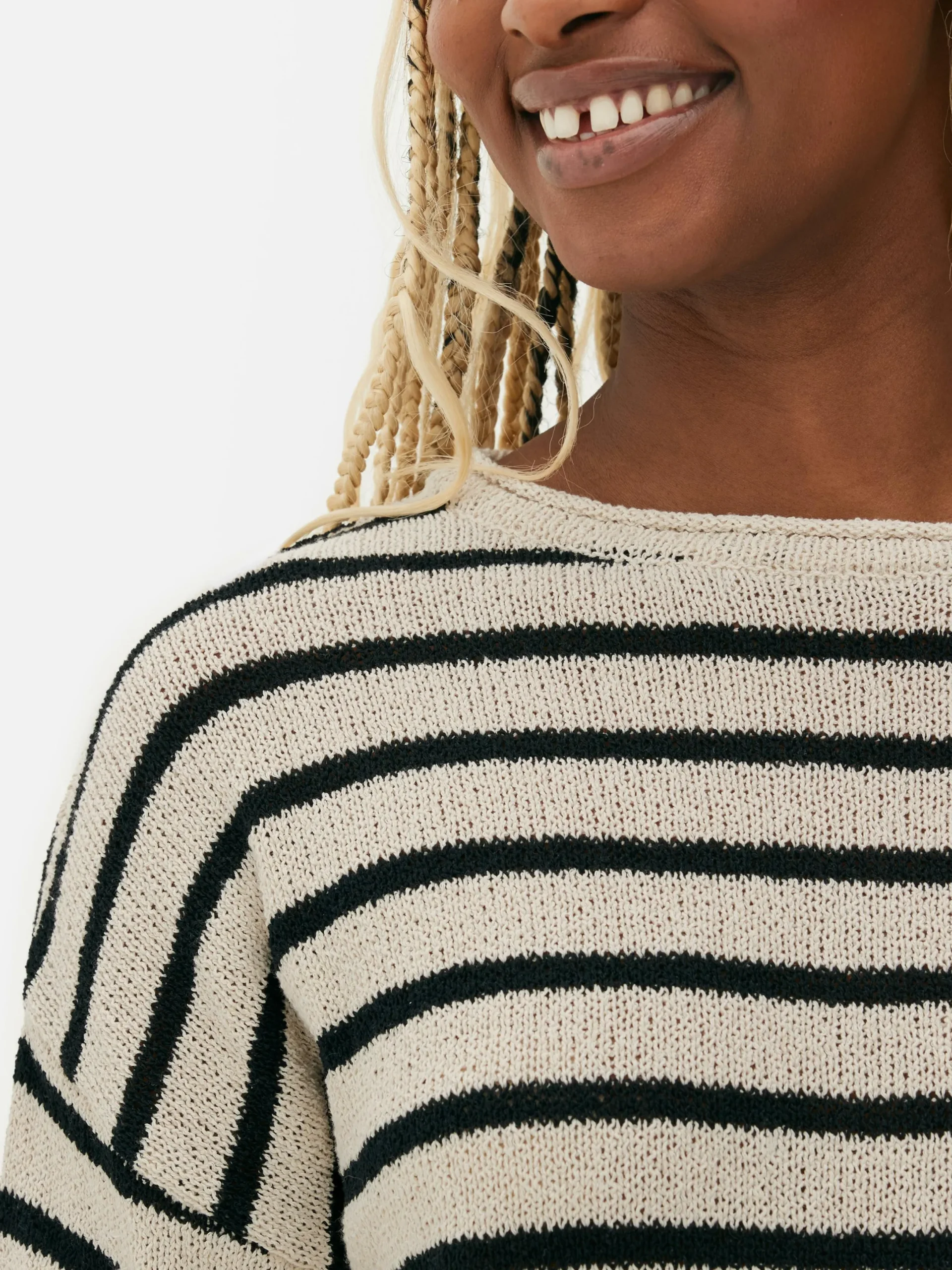 Pullover Und Cardigans|Primark Gestreifter Strickpullover Multi