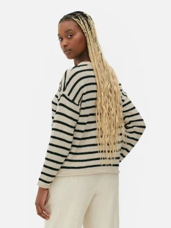 Pullover Und Cardigans|Primark Gestreifter Strickpullover Multi