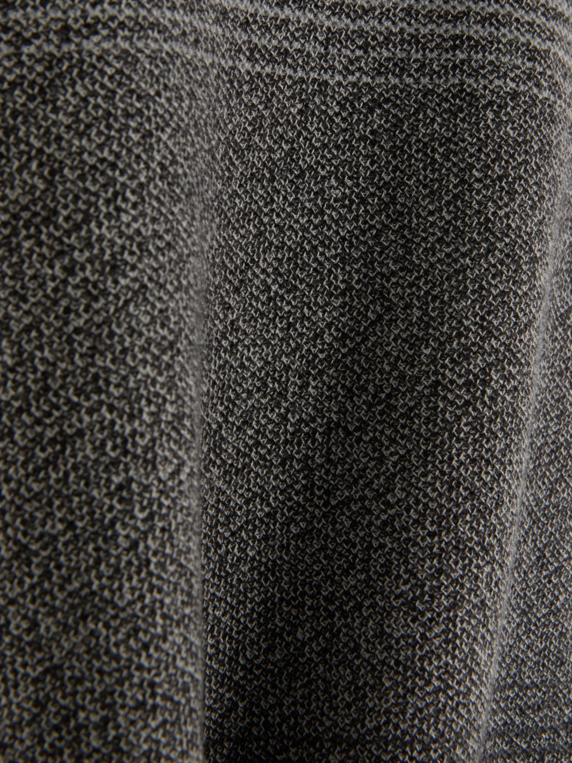 Pullover Und Cardigans|Primark Gestreifter, Strukturierter Strickpullover Anthrazitfarben