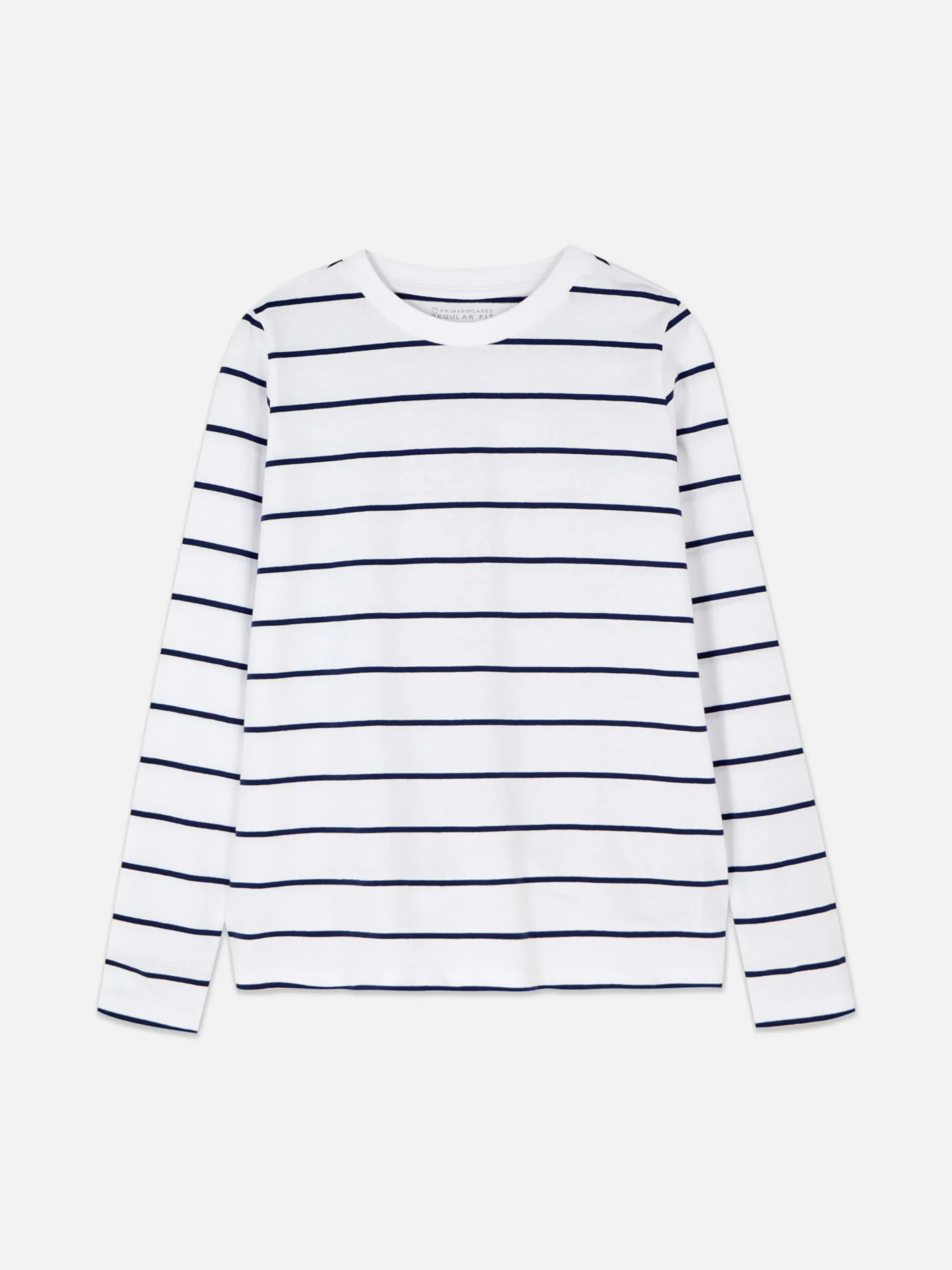 Tops Und T-Shirts|Primark Gestreiftes Langarmtop Marineblau