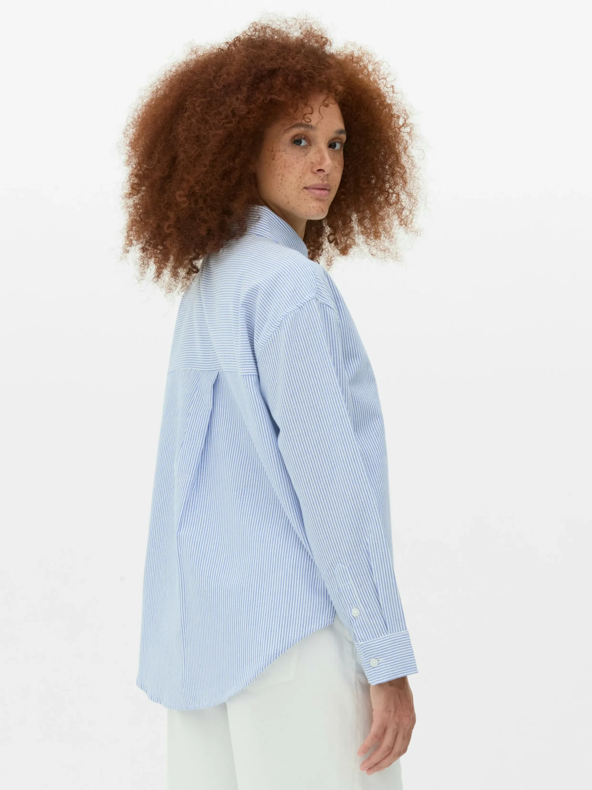 Blusen|Primark Gestreiftes Oxford-Hemd Multi