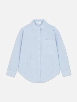 Blusen|Primark Gestreiftes Oxford-Hemd Multi