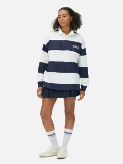Tops Und T-Shirts|Primark Gestreiftes „Yale“ Poloshirt Marineblau